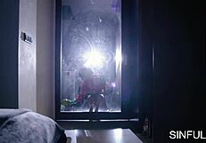 lady lyne the maid finds michael fly tied to the bed by sinfulxxx