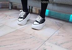 Perfect Colombian Baby Ashley Rose Gets Wet Triple Dvp Dap Tap And Pee From Four Big Cocks Eks524!