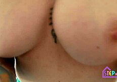 Roomies With Benefits: Bent Over Brunette Milf Creampie Doggystyle Pov Dirty Talk Tattoo Natural Tits