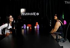 Morena Demonstrates Blowjob On Toy, Leaving It Wet - Marcelly Melo