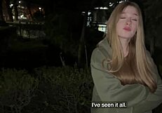 I met porn star Comatozze on the street and got lucky.