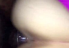 Hey, that bbw chubby white girl in pink panties gets railed by big black cock in doggystyle interracial fucking 😏