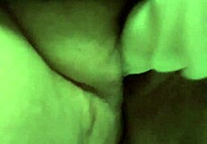 wife sits on the dryer