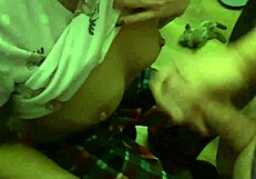 Cumshot On Tits From Monster Cock