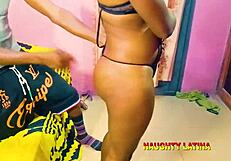 black teen 18+ fucking his best friends sister in her new apartment - ebony porn queen