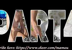 Brazilian Transsexual Tayla Leal Sucks XXL Cock And Cums On Anus