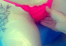 Risky public sex with petite 18+ skinny tight pussy in pool