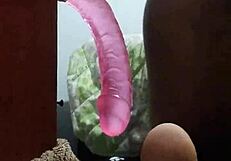 Passing A Nice Moment With 20cm Toy