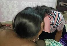 Desi wife caught on hidden camera with neighbor