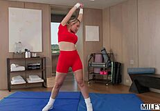 Milfy Fit Blonde Milf Crystal Clark Shows Cocky Stud Whos In Charge