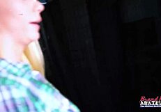 lovely country gal montana masturbates and plays with a cock in her mouth