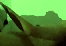 Young amateur couple explores feet and ass with intense gaping orgasm