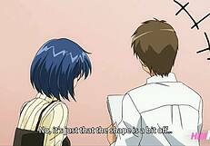 anime girl begs for cum in pussy during first anal fuck with monster cock