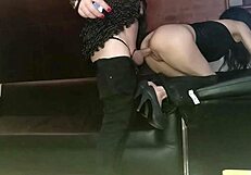 faggot finds her drinking and fucks her