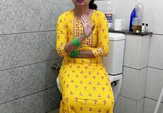 Indian Hot Step Mother Fucked Step Son Dirty In Washroom In Hindi Audio