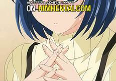 anime girl begs for cum in pussy during first anal fuck with monster cock