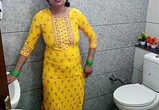 Indian Hot Step Mother Fucked Step Son Dirty In Washroom In Hindi Audio