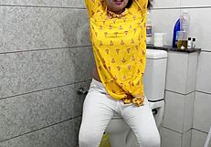 Indian Hot Step Mother Fucked Step Son Dirty In Washroom In Hindi Audio