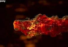 Sweet pussy creampie with hard anal passion