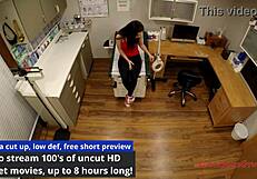 Lenna Lux GETS GYN EXAM on SPY CAM