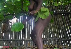 Busty African Witch Grinds Thick Body in Ritual Dance and Sacred Water Cleansing