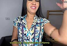 fucking big ass black girl hannah fox from manaus gets rough anal and blowjob