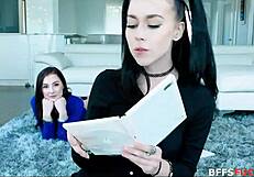 Movie Night with Lucky Huge Dick