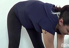 Pregnant Janetta skips workout for oral activity