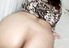 Muslim Maid Doggystyle Anal Fucked at Work, Big Cock Penetrates Her Big Ass