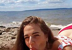 Is That Beautiful Blowjob on the River?