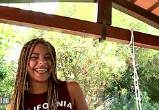 alana young blonde rasta girl tries her first porn shoot