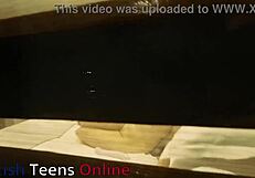 you watch your neighbour masturbating, fingering her huge natural tits and pussy