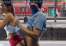 me and my partner had sex in the train terminal publickly