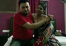 Desi Bhabhi Feels Intense Passion in Hidden Cam Sex with Clear Conversation