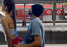 me and my partner had sex in the train terminal publickly