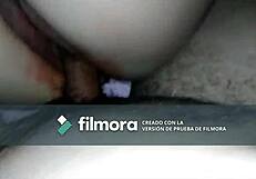 Haciendole cream pie y cogiendome a mi putita con la regla 2