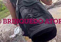 feeling wild and free on that nudist beach with my friend, giving in to the passion without any barriers, raw and intense under the sun