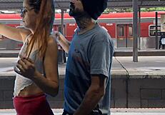 me and my partner had sex in the train terminal publickly