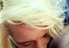 Real Hooker Takes A Facial