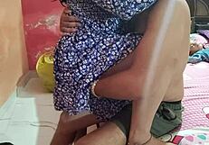 Desi Girlfriend Gets Hard Fucking