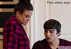 Stepson ricky spanish and stepmom penny barber fulfill pennys dream together