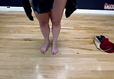 Gwen sucking cock and getting fucked doggystyle