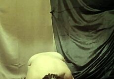 Female Slave In Auto Session Eats Pig Mash In Groin