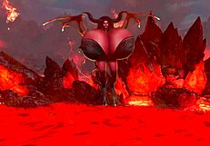 maggie wishing happy halloween with huge tits