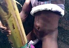 I Love This Sexy Cumshot In The Forest