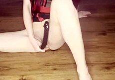 check out my new black dildo friend in this episode