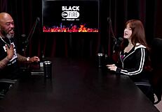 Angel Bloomm Dances Naked On Sheer Red Watch!