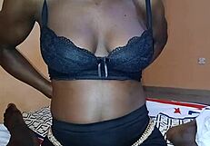 ebony slimthick performs well in homemade scene