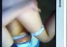 I, Fanny, am toying my shavd pussy on webcam