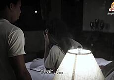 Step Sister Spreading Her Legs Wide Open For Step Brother